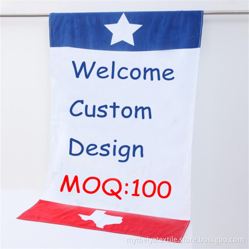 Promotional Gift Microfiber Digital Printed Towel
